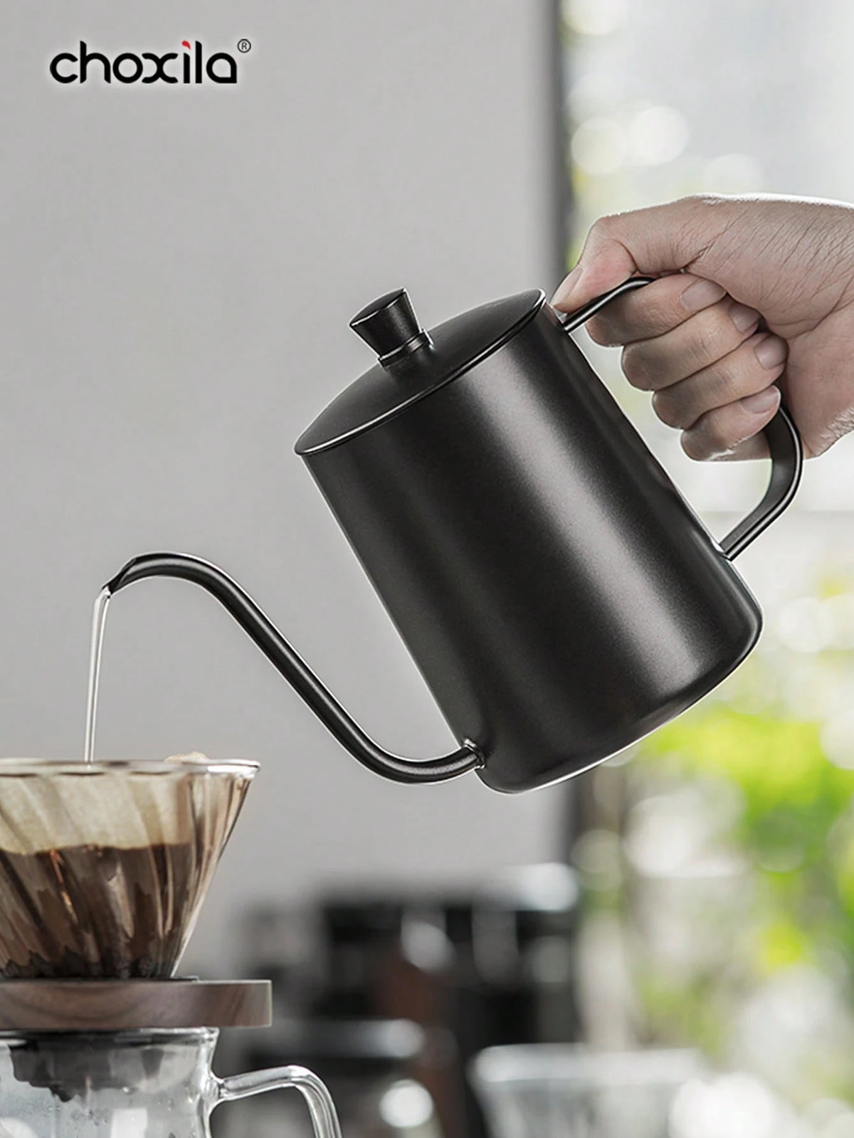 Pour Over Coffee Maker 8-Piece Set with Travel Case