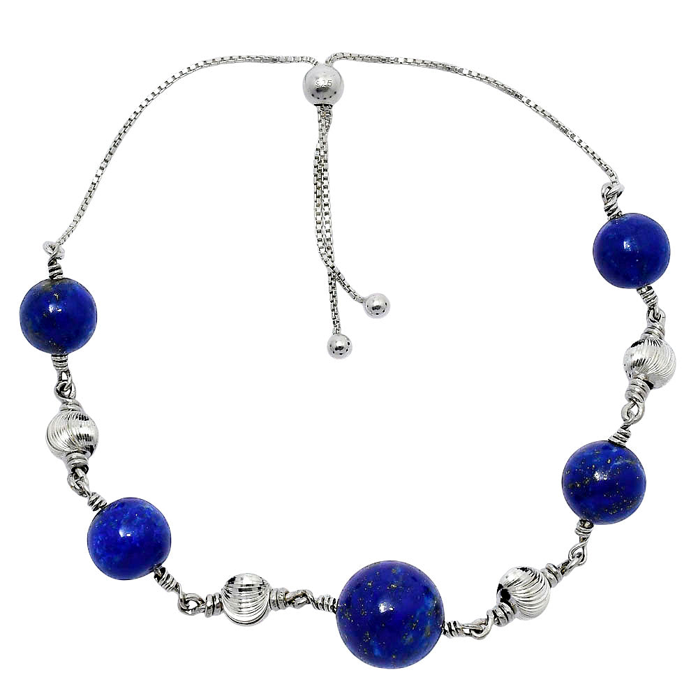 Premium Lapis Lazuli - Afghanistan Bracelet B-1024 42-EB10503