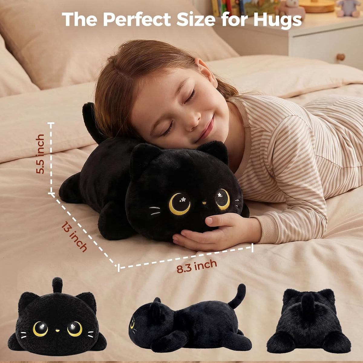 Mewaii Cat Plush Pillow Squishy Stuffed Animal 33cm