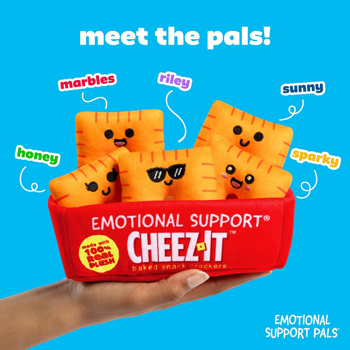WHAT DO YOU MEME? Emotional Support Pals ESCI5078 Plush Toy Set