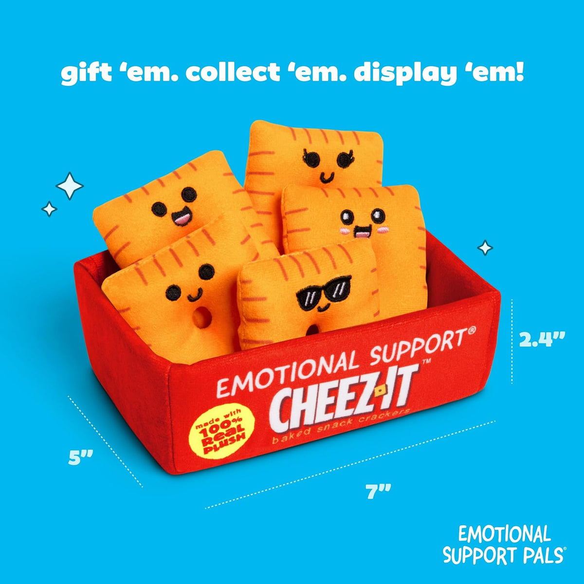 WHAT DO YOU MEME? Emotional Support Pals ESCI5078 Plush Toy Set