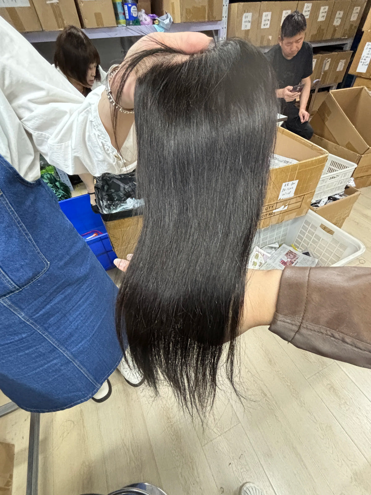 Straight Transparent Lace Closure Human Hair Frontal for Women