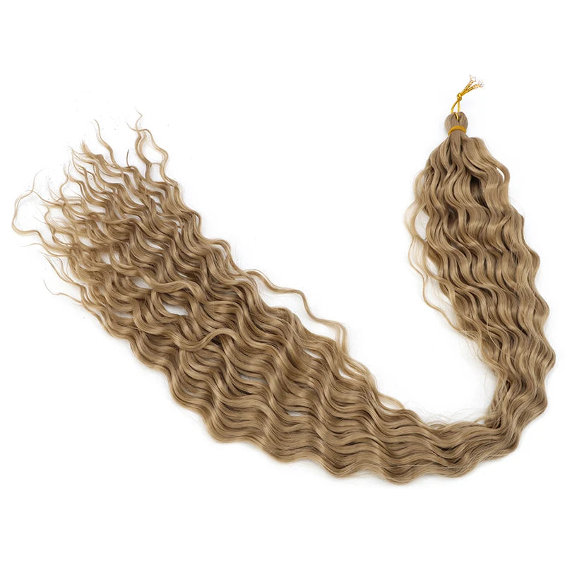 76 cm Deep Wave Crochet Braiding Hair for Women
