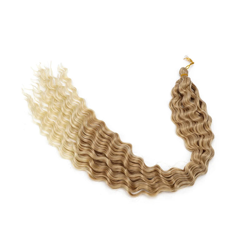 76 cm Deep Wave Crochet Braiding Hair for Women