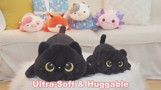 Mewaii Cat Plush Pillow Squishy Stuffed Animal 33cm